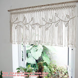 Deurgordijn wandtapijt geweven ivoor Wonen - Accessoires en Decoratie Naty Shop