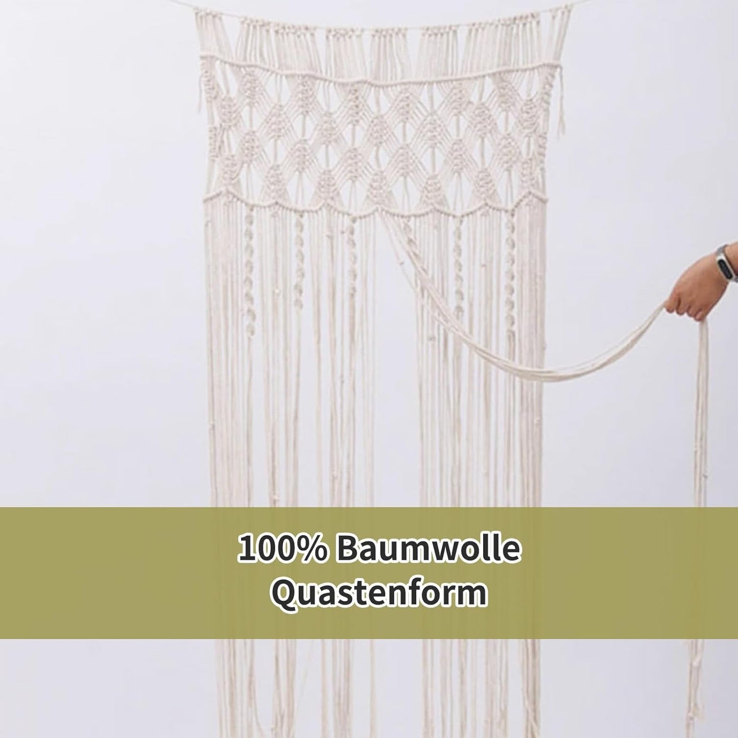 Wandtapijt, deurgordijn, geweven wandtapijt, scheidingswand, Wonen - Accessoires en Decoratie Naty Shop