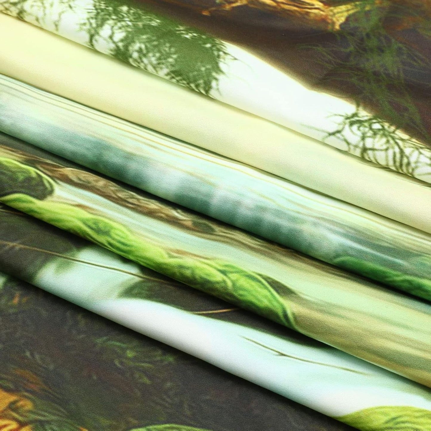 Psychedelisch wandtapijt licht bos wandtapijt zonlicht hangend landschap Huis - Accessoires en Decoratie Naty Shop