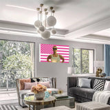 Wandtapijtenplanken Cameron Amerikaanse vlag interieur exterieur Huis - Accessoires en Decoratie Naty Shop