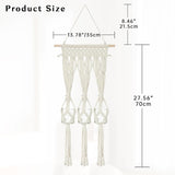 Wandtapijtplank glazen kandelaars gemaakt Casa - Accessoires en Decoratie Naty Shop