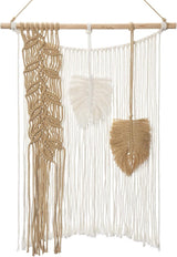 Wandtapijtplank glazen kandelaars gemaakt Casa - Accessoires en Decoratie Naty Shop Kaki