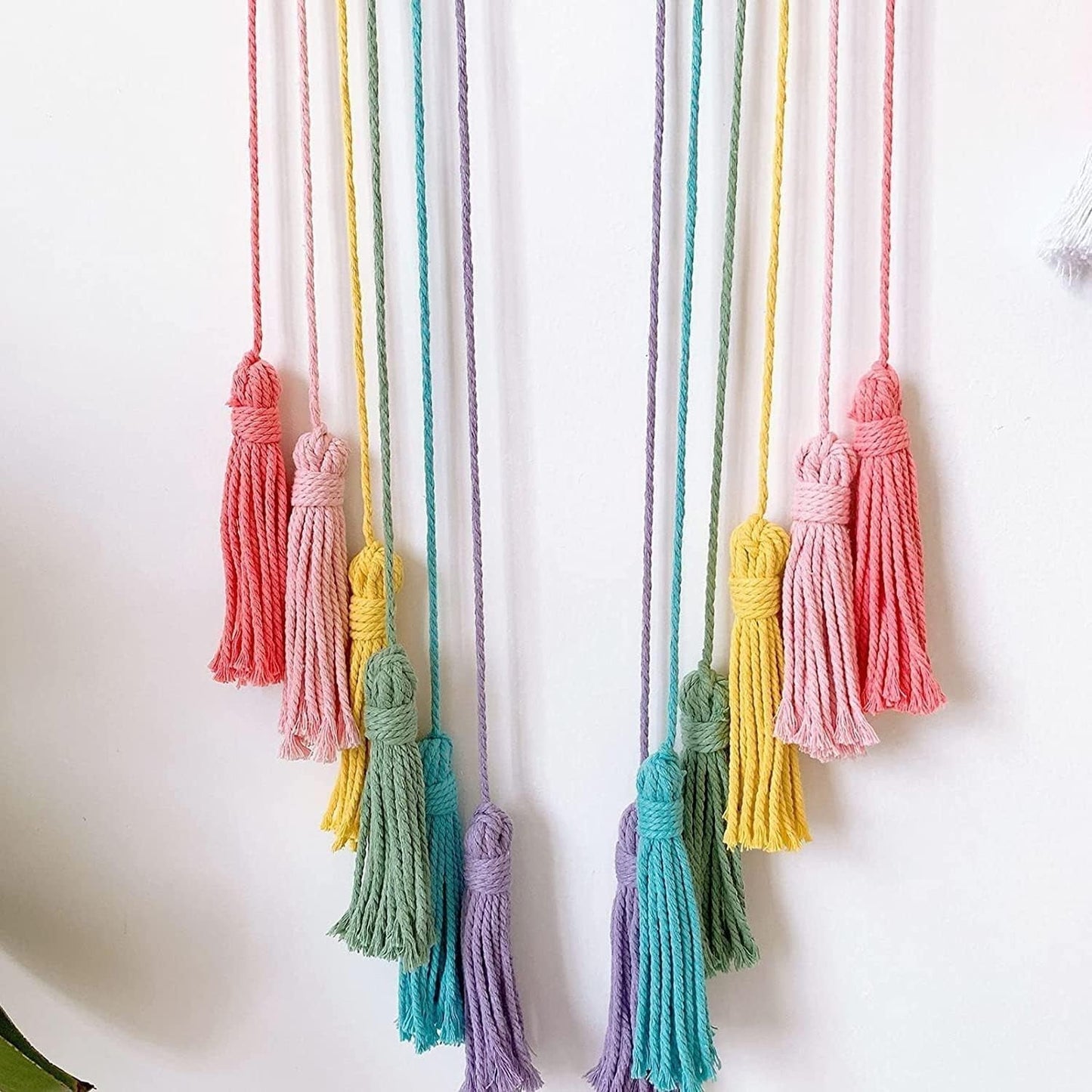 Regenboogtapijt decoratie regenboog katoenen touw Home - Accessoires en Decoratie Naty Shop