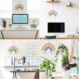 Decoratief regenboogtapijt ter decoratie van de slaapkamer van de kinderkamer Casa - Accessoires en Decoratie Naty Shop