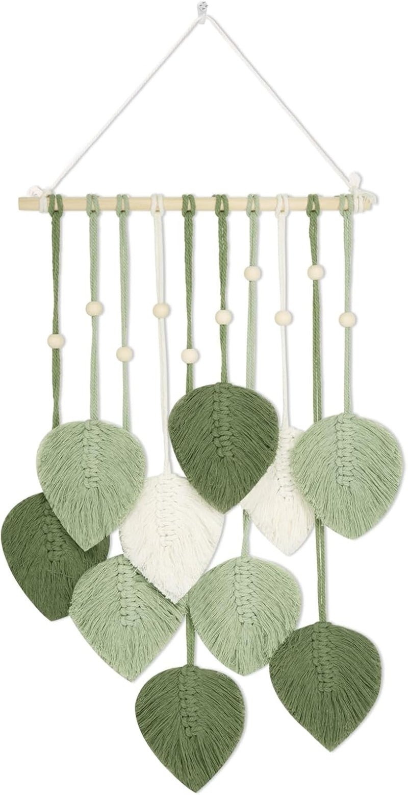 Raamdecoratie in tapisseriestijl 40cm groen Huis - Accessoires en Decoratie Naty Shop Standaardtitel