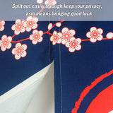 Wandtapijt in Japanse stijl dik linnen noren lange gordijnen Home - Accessoires en Decoratie Naty Shop