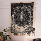 Zonnetarottapijt Home - Accessoires en Decoratie Naty Shop Blauw, wit 150L X 129B Cm
