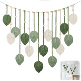 Wandtapijt ophangdecoratie geweven bladeren Home - Accessoires en Decoratie Naty Shop Standaardtitel