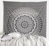 Wandtapijt wandtapijt mandala grijs zwart wandkleed Home - Accessoires en Decoratie Naty Shop Standaardtitel