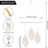Wandkleed handgeweven wandkleed wanddecoratie kinderkamer Wonen - Accessoires en Decoratie Naty Shop