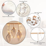 Wandkleed handgeweven wandkleed wanddecoratie kinderkamer Wonen - Accessoires en Decoratie Naty Shop