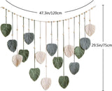 Geweven wandtapijt woondecoratie chique ornamentclips Wonen - Accessoires en Decoratie Naty Shop