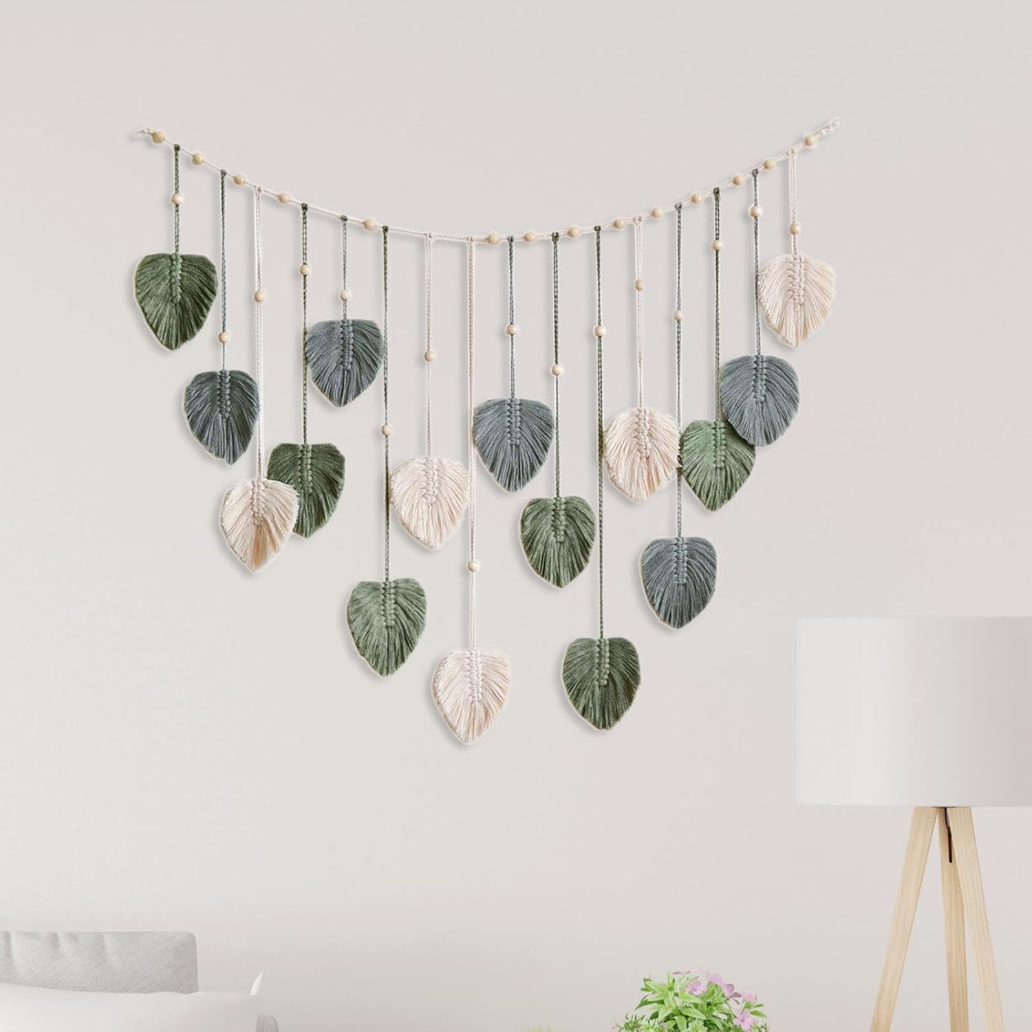 Geweven wandtapijt woondecoratie chique ornamentclips Wonen - Accessoires en Decoratie Naty Shop