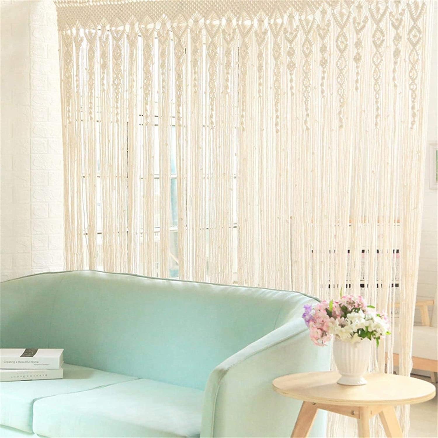 Geweven wandtapijt om de trouwzaal af te scheiden Home - Accessoires en Decoratie Naty Shop