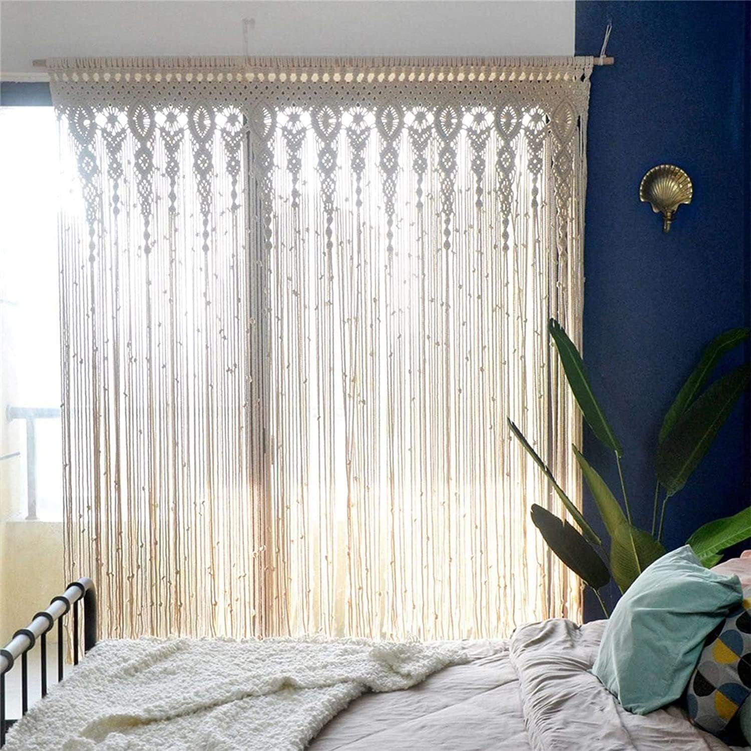 Geweven wandtapijt om de trouwzaal af te scheiden Home - Accessoires en Decoratie Naty Shop