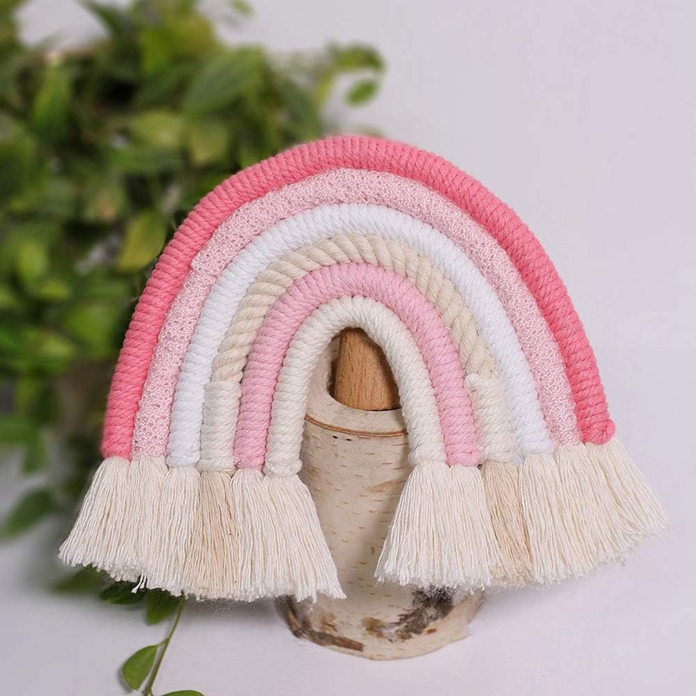 Boheems regenboog geweven wandtapijt voor thuis kleurrijke kunst Huis - Accessoires en Decoratie Naty Shop