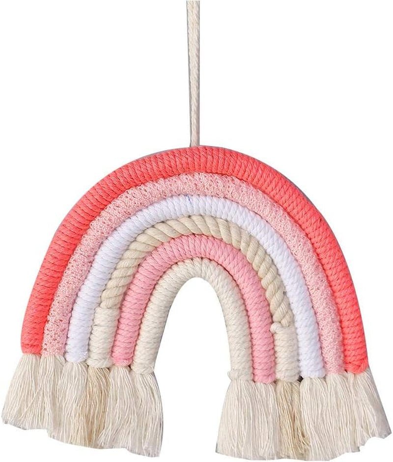 Boheems regenboog geweven wandtapijt voor thuis kleurrijke kunst Huis - Accessoires en Decoratie Naty Shop Standaardtitel