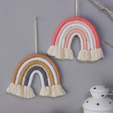 Boheems regenboog geweven wandtapijt voor thuis kleurrijke kunst Huis - Accessoires en Decoratie Naty Shop