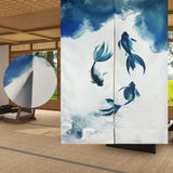 Traditioneel wandtapijt Chinese stijl dikke inkt schilderij noren Home - Accessoires en Decoratie Naty Shop Dubbelzijdig bedrukt H120 X B85 Cm (pak van 1)