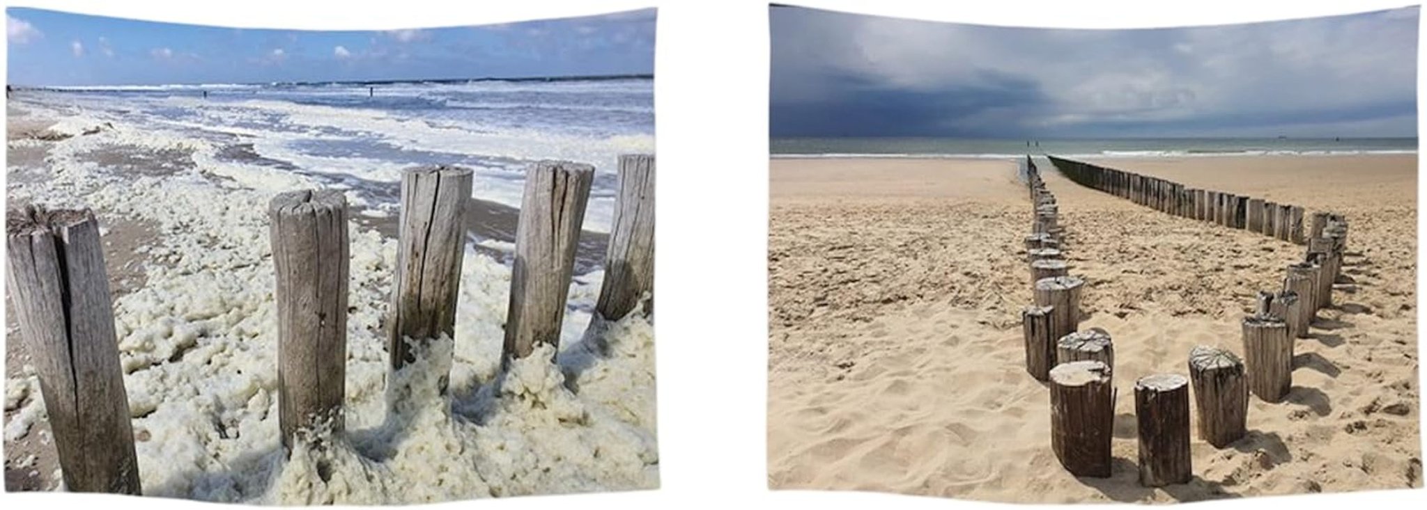 Wandtapijt ulticool huis strand zee palm eiland Huis - Accessoires en Decoratie Naty Shop Strand kust
