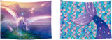 Wandtapijt ulticool huis strand zee palm eiland Wonen - Accessoires en Decoratie Naty Shop Eenhoorn zeemeermin