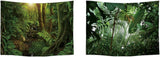 Wandtapijt ulticool huis strand zee palm eiland Wonen - Accessoires en Decoratie Naty Shop De natuur van het tropische woud