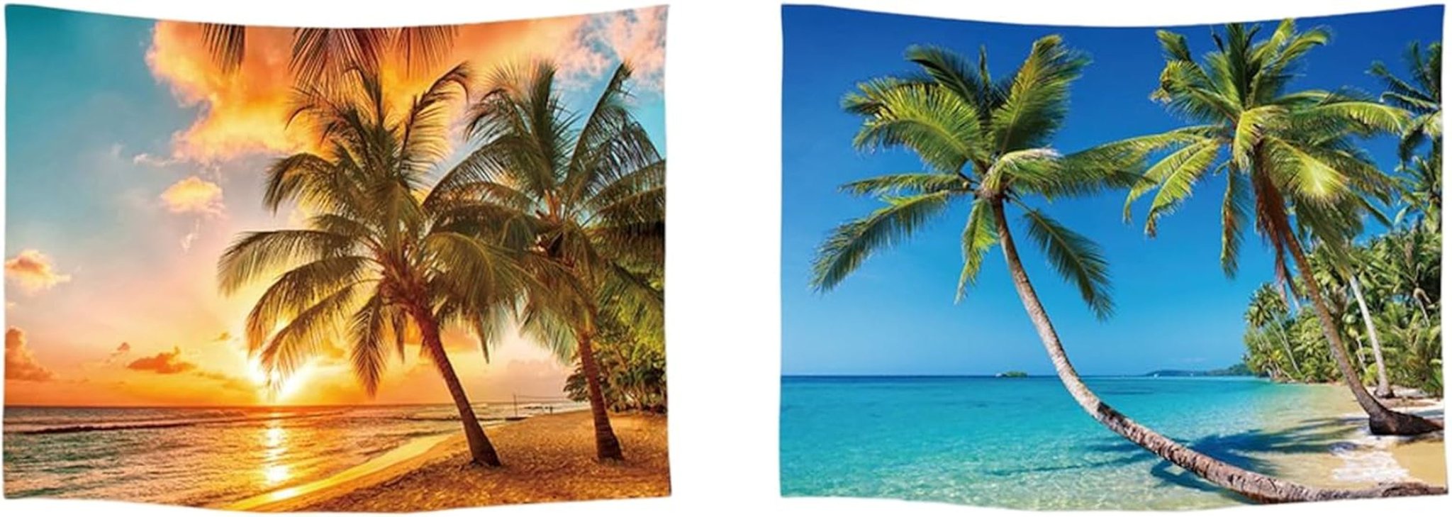 Ulticool tapijthuis strand zee eiland palmboom Huis - Accessoires en Decoratie Naty Shop Strandpalm