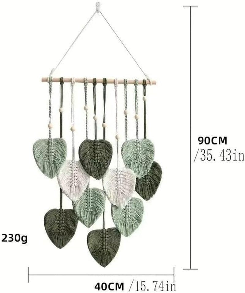 Natuurlijk groen tapijt dat de muren van de slaapkamer van de kamer versiert. Home - Accessoires en Decoratie Naty Shop
