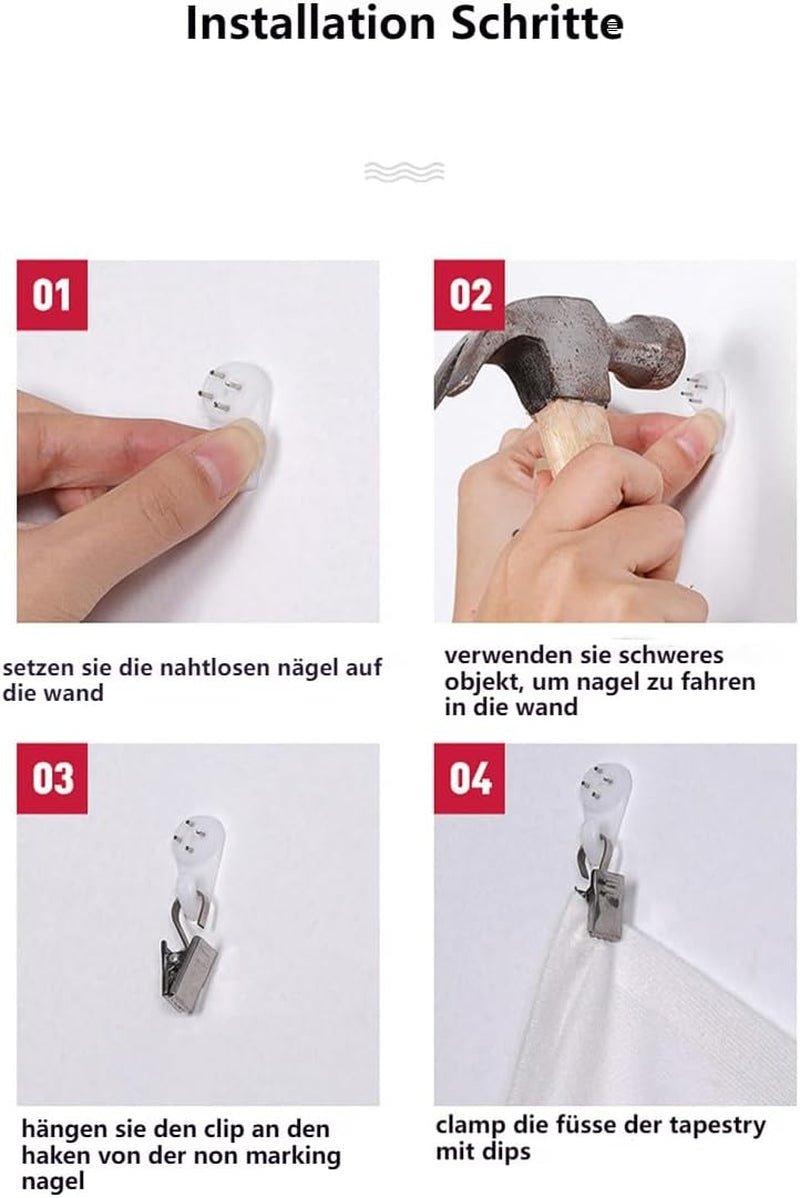 Viking wandtapijt blacklight reactief rood meditatie runen odins Home - Accessoires en Decoratie Naty Shop