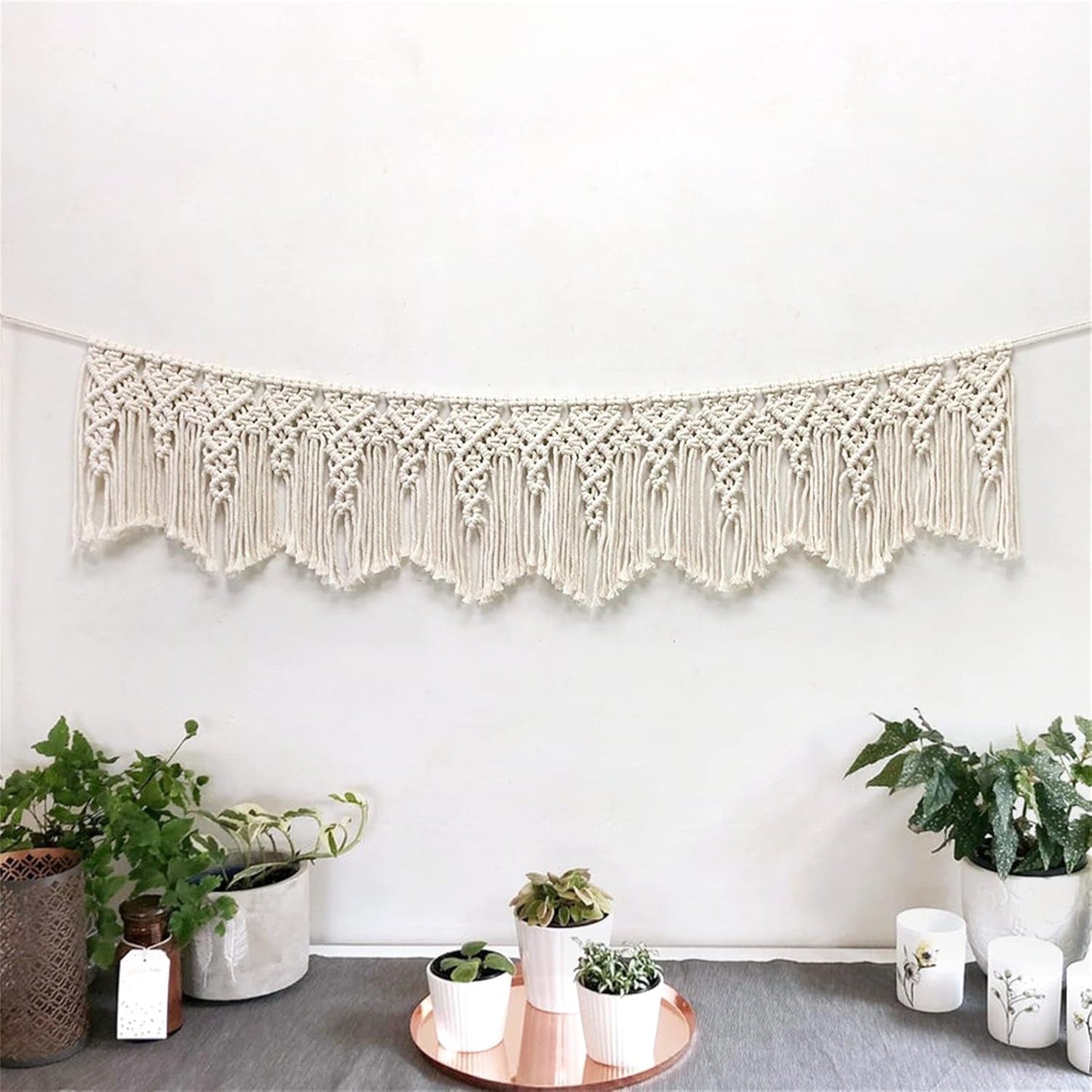 Tapijt wandkleed geweven banner bruiloft Huis - Accessoires en Decoratie Naty Shop Standaardtitel