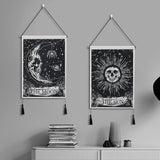 wandtapijt weldomcor tarot schedel set zon Home - Accessoires en Decoratie Naty Shop