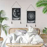 wandtapijt weldomcor tarot schedel set zon Home - Accessoires en Decoratie Naty Shop