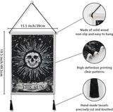 wandtapijt weldomcor tarot schedel set zon Home - Accessoires en Decoratie Naty Shop