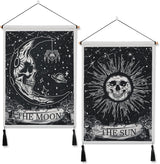 Wandtapijt weldomcor schedel tarot set zon Home - Accessoires en Decoratie Naty Shop Schedels Schedels