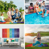 Wandkleed yoga meditatie zeven chakra hippie Casa - Accessoires en Decoratie Naty Shop
