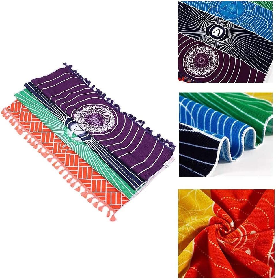 Wandkleed yoga meditatie zeven chakra hippie Casa - Accessoires en Decoratie Naty Shop