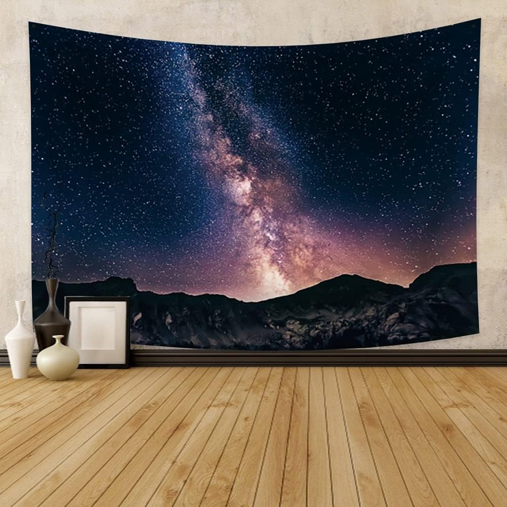 Wandtapijt yongfoto sterrenhemel nevel mysterieuze sterren Home - Accessoires en Decoratie Naty Shop