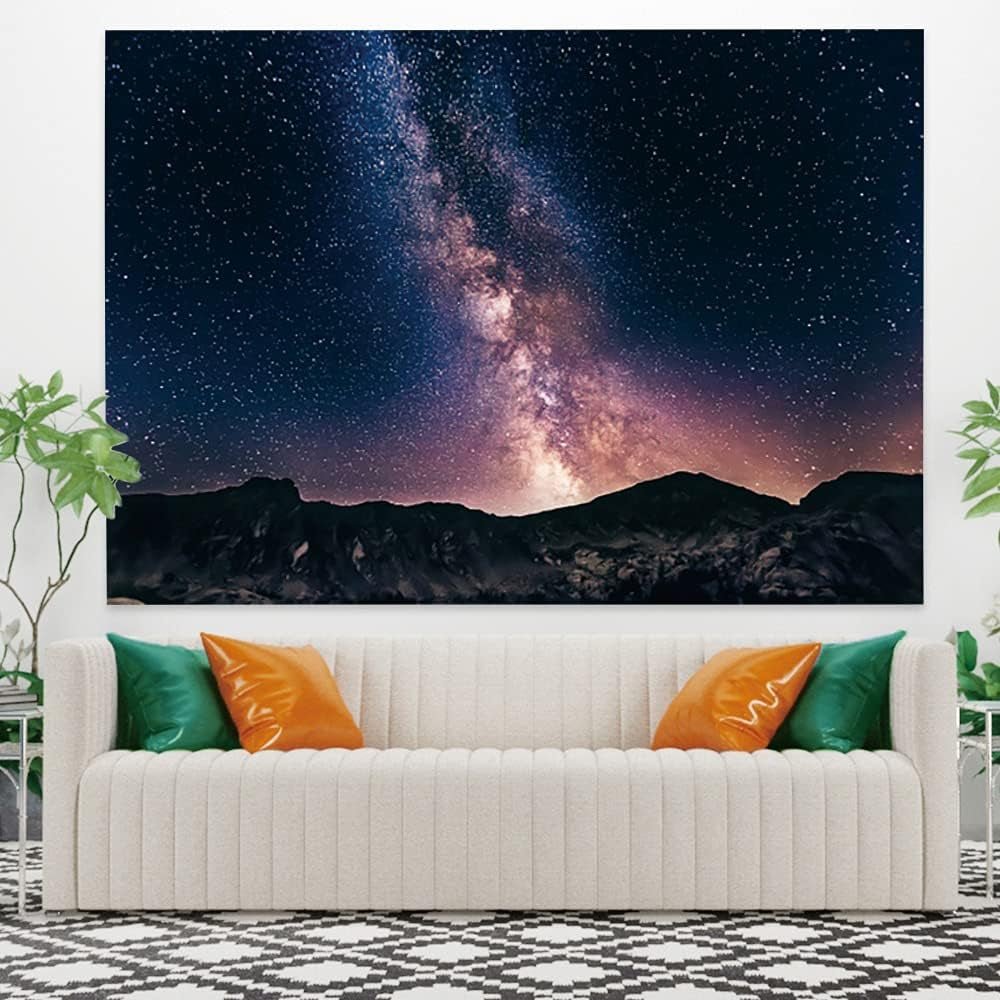 Wandtapijt yongfoto sterrenhemel nevel mysterieuze sterren Home - Accessoires en Decoratie Naty Shop