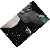 Wandtapijt yugarlibi paddestoel zwarte woud slak hangend Wonen - Accessoires en Decoratie Naty Shop