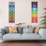 Wandtapijt yugarlibi ophangset chakra meditatie yoga trippy Wonen - Accessoires en Decoratie Naty Shop