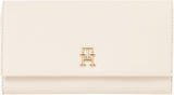 Tommy Hilfiger Aw0aw17267 Damesportemonnee Dames Naty Shop Beige (suikerriet) Os