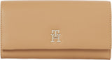 Tommy Hilfiger Aw0aw17267 Dames Portemonnee Dames Naty Shop Khaki (Safari Canvas) Os