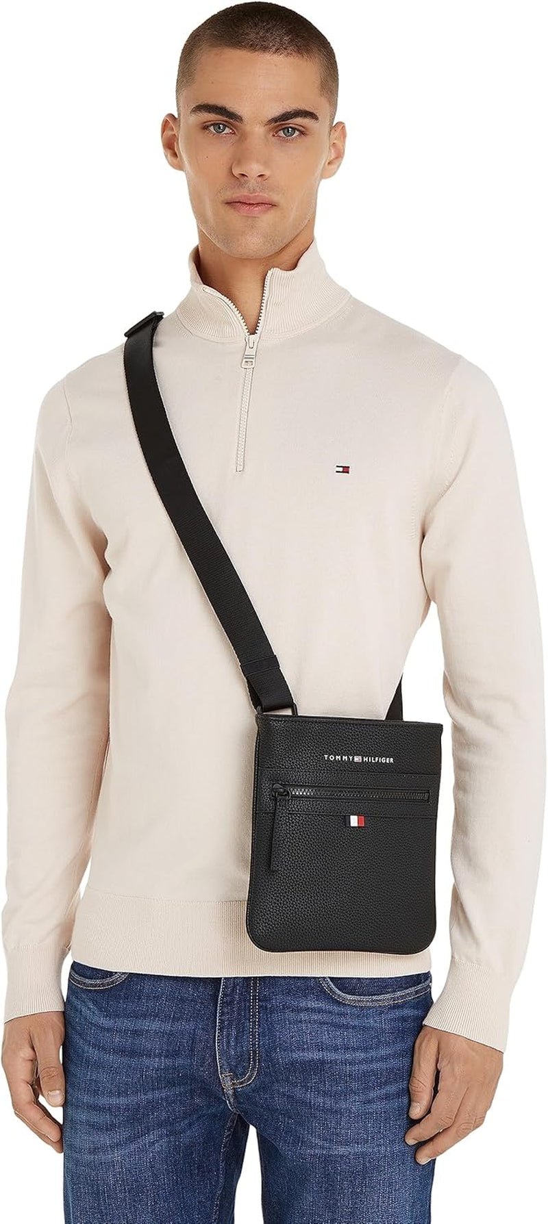 Tommy Hilfiger ESSENTIAL PU MINI CROSSOVER crossover-bagage- en reisuitrusting voor heren Naty Shop