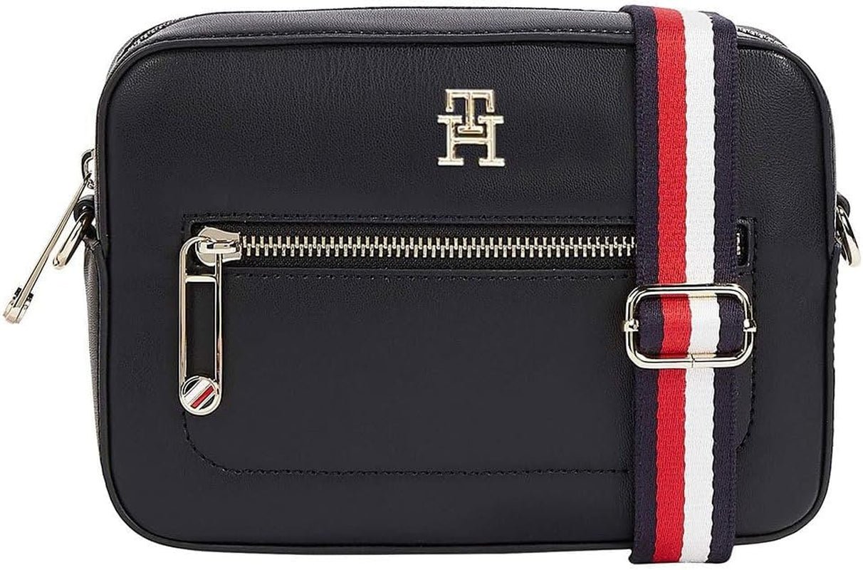 Tommy Hilfiger Crossbodytas Iconische cameratas Kleine tassen Dames Naty Shop Space Blue