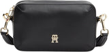 Tommy Hilfiger Crossbodytas Chic Flap Crossover Kleine Damestassen Naty Shop Zwart (zwart)
