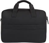 Tommy Hilfiger ESSENTIAL PU COMPUTER BAG laptoptas voor heren, Zwart, OS-bagage en reisuitrusting Naty Shop