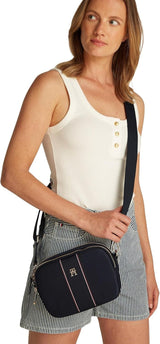 TOMMY HILFIGER Poppy cameratas voor dames Body Aw0aw17230 Crossover bagage en reisbenodigdheden Naty Shop