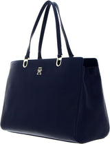Tommy Hilfiger damestas TH Tijdloze tas met binnenzakken, blauw (Space Blue), one size damestassen Naty Shop