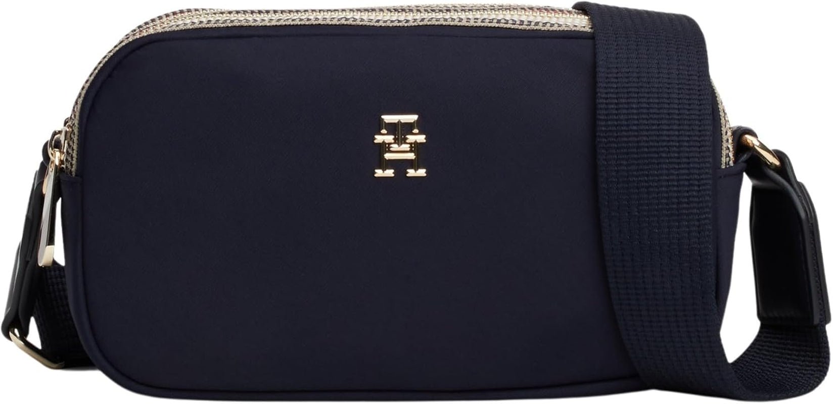 Tommy Hilfiger schoudertas Poppy Camera Bag Small Bags Dames Naty Shop Blauw (Space Blue)