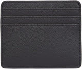 Tommy Hilfiger dames kaarthouder Soft Logotape Small, zwart, one size Portemonnee Dames Naty Shop
